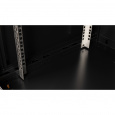 Шкаф 19" телекоммуникационный настенный, 12U 635x600х600 мм, дверь металл,черный